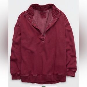 AERIE OH SNAP Sweatshirt NWT